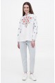 Women's white embroidered shirt Ternavka