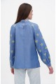 Women's embroidered jacket blue Ternavka