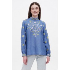 Women's embroidered jacket blue Ternavka