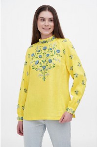 Women's embroidered yellow Ternavka