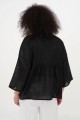Black women's embroidered shirt Dolyna
