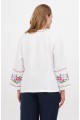 White embroidered shirt Nadiia