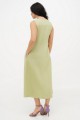 Light green embroidered dress Neia