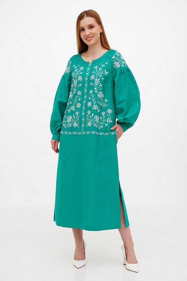 Women's embroidered dress "Lovage", 58