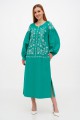 Women's dress with embroidery "Liubystok"