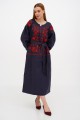 Women's dress with embroidery "Liubystok"