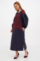 Women's dress with embroidery "Liubystok"