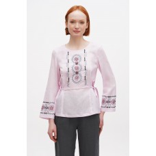 Pink embroidered women's shirt Kylyna