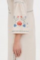 Cheremshina milk  embroidered dress