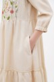 Dress linen with embroidery Whisper