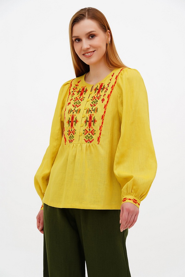Women's embroidered shirt Yaskolka, 48