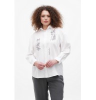 White embroidered women's shirt White Bird