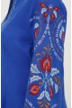 Dress Spring blue color, size 56