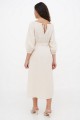 Dress made of milk linen with Krajana embroidery - style and comfort!