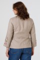Embroidered women's shirt in large sizes Teklia