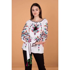 Classic embroidered shirt Подолянка, embroidered with cross-stitch