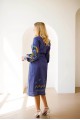 Blue dress with long sleeves of Cornflowers