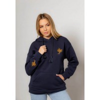 Women's sweatshirt with embroidery, Ear of Wheat