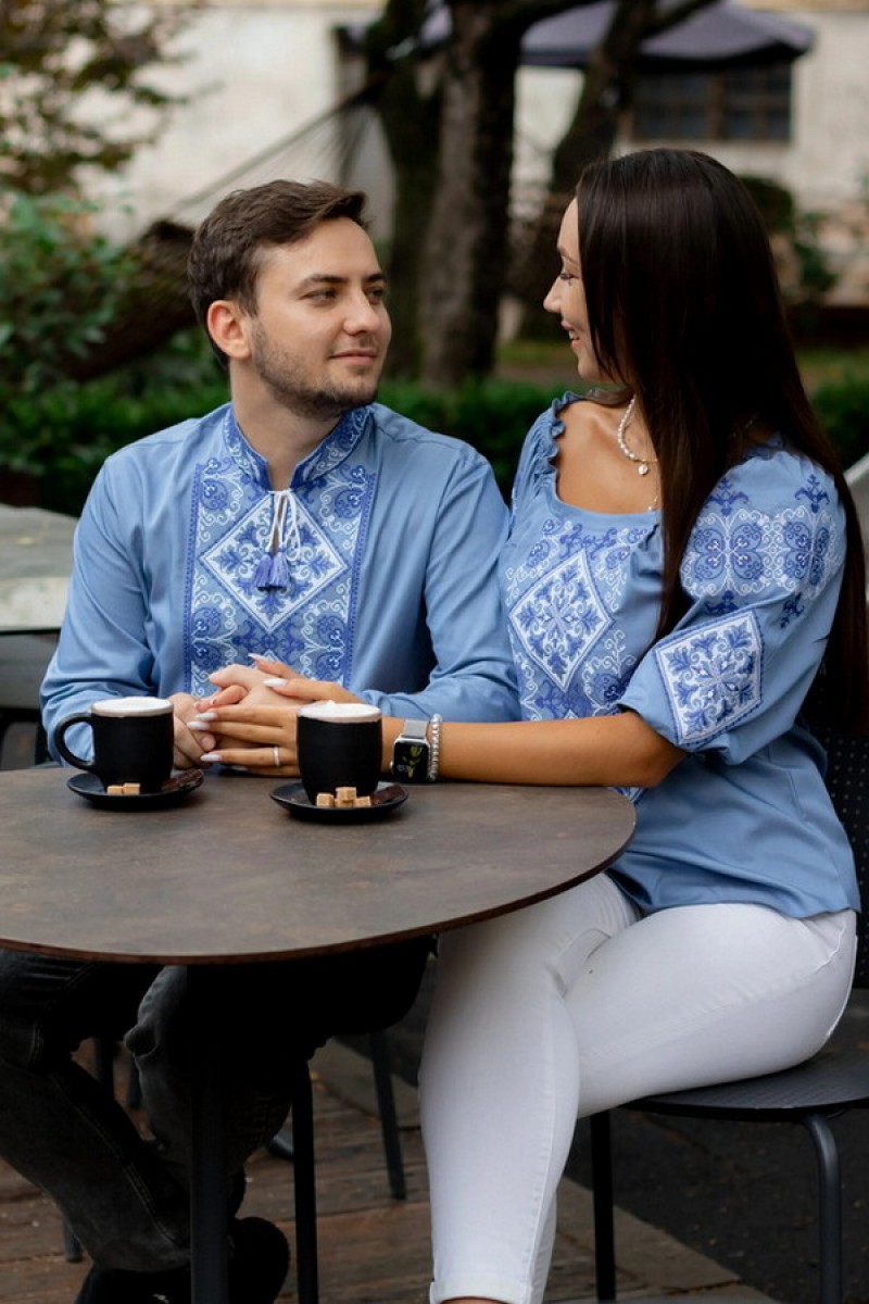 Hoverla, men's embroidered shirt
