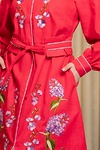 Сукня вишиванка Першоцвіт коралового кольору, 2XL