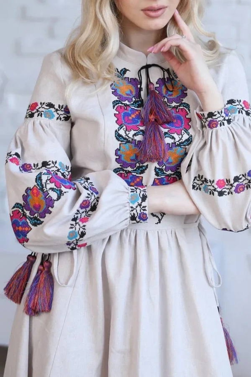 Embroidered dress (vyshyvanka) 