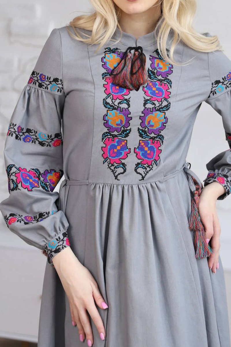 Embroidered dress (vyshyvanka) 