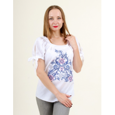 Miracle lace, women's embroidered shirt