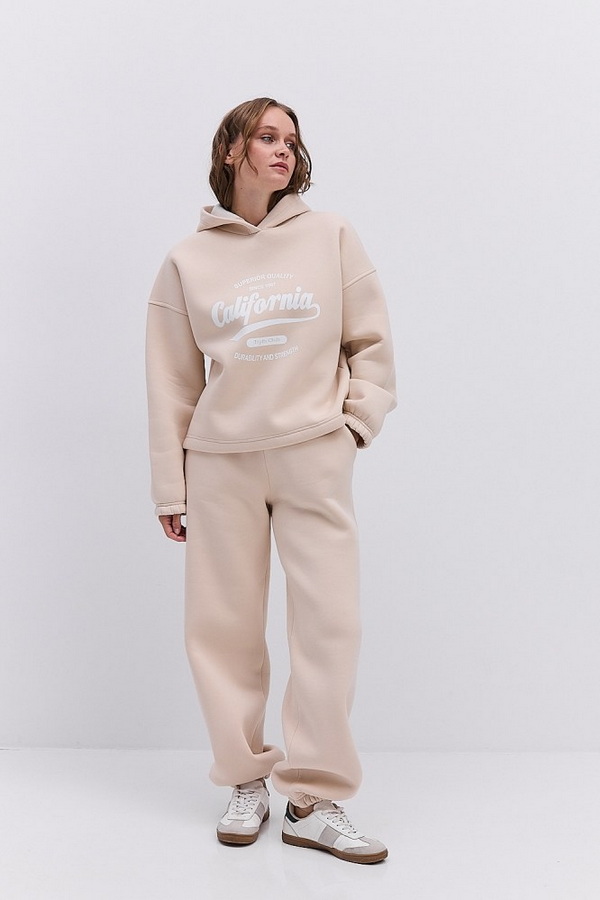 Women's winter tracksuit with California print