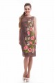 Meadow daisies, women's embroidered dress