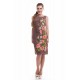 Meadow daisies, women's embroidered dress