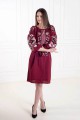 Women's embroidered dress (cherry) Melania