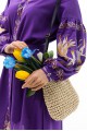 Жар-птах, сукня-вишиванка фіолетового кольору Жар-птах, сукня-вишиванка фіолетового кольору
