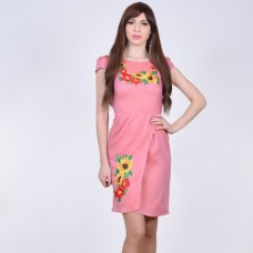 Polissya, embroidered dress