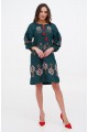 Eneida, embroidered linen dress is new