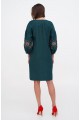Eneida, embroidered linen dress is new