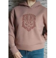 Cappuccino women's hoodies, Coat of arms