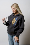 Patriotic hoodie with sheaves of Homeland 3-D, ХХЛ