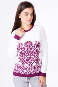 Women's knitted sweater