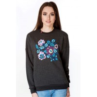 Купити Blue, women's sweatshirt  в Крамниці вишитого одягу