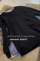 Women's white sweatshirt with Svarog embroidery