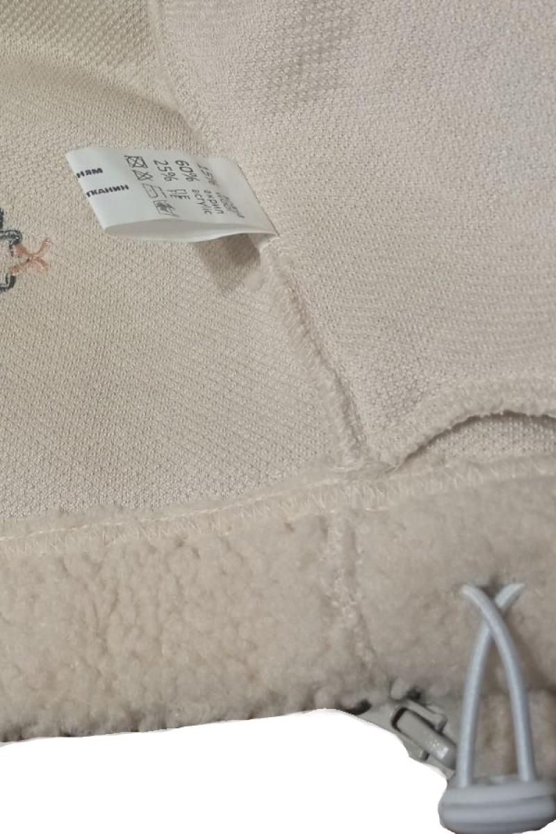 Women's embroidered bomber  (sheep wool), Liumineska, XL