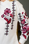 Sweatshirt in khaki color Strength of Traditions,