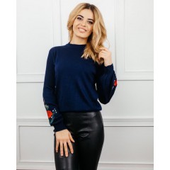 Джемпер вишиванка жіноча Гілочка шипшини, XS