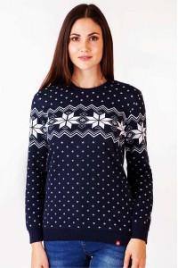 Christmas, women's knitted jumper