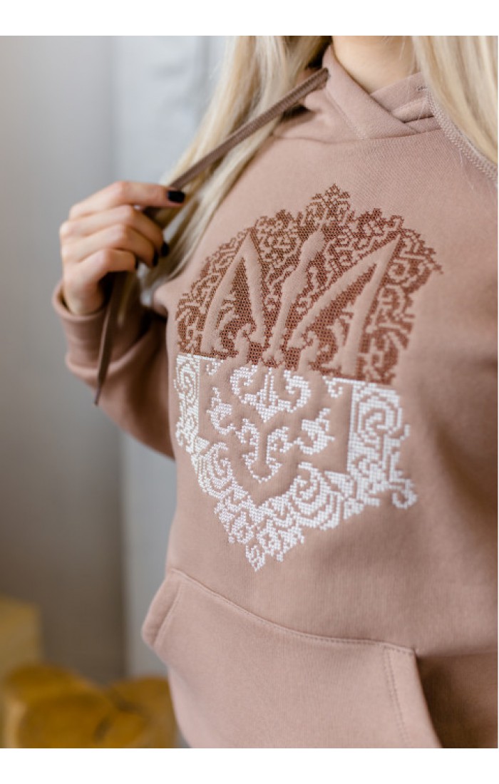 Volya, women's beige sweatshirt