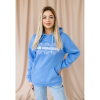Світшот вишиванка I AM UKRAINIAN 3-D