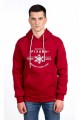 Christmas tree, men's sweatshirt warm with pile