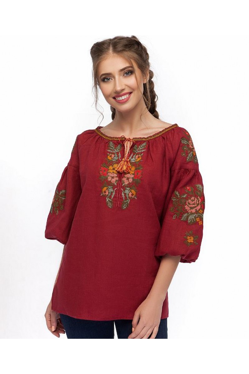 Sorceress, women's linen blouse