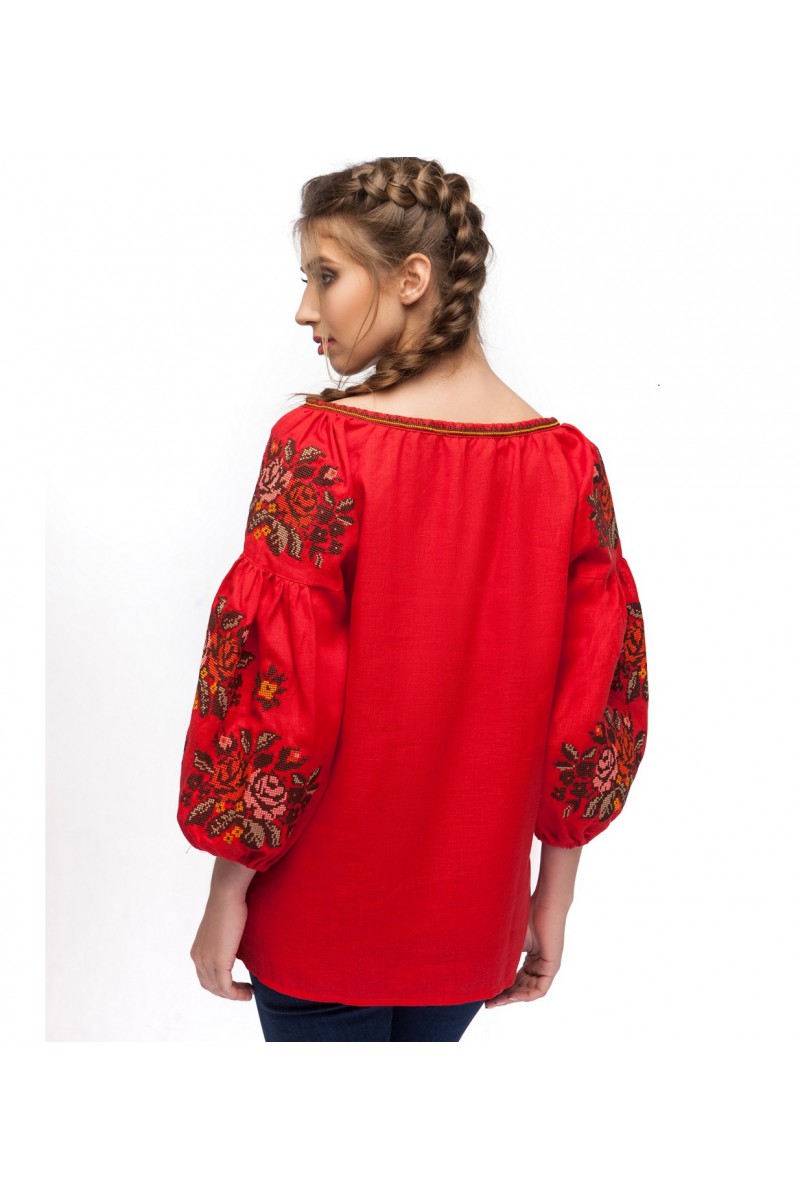 Sorceress, women's linen blouse