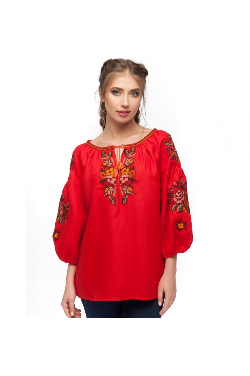 Sorceress, women's linen blouse
